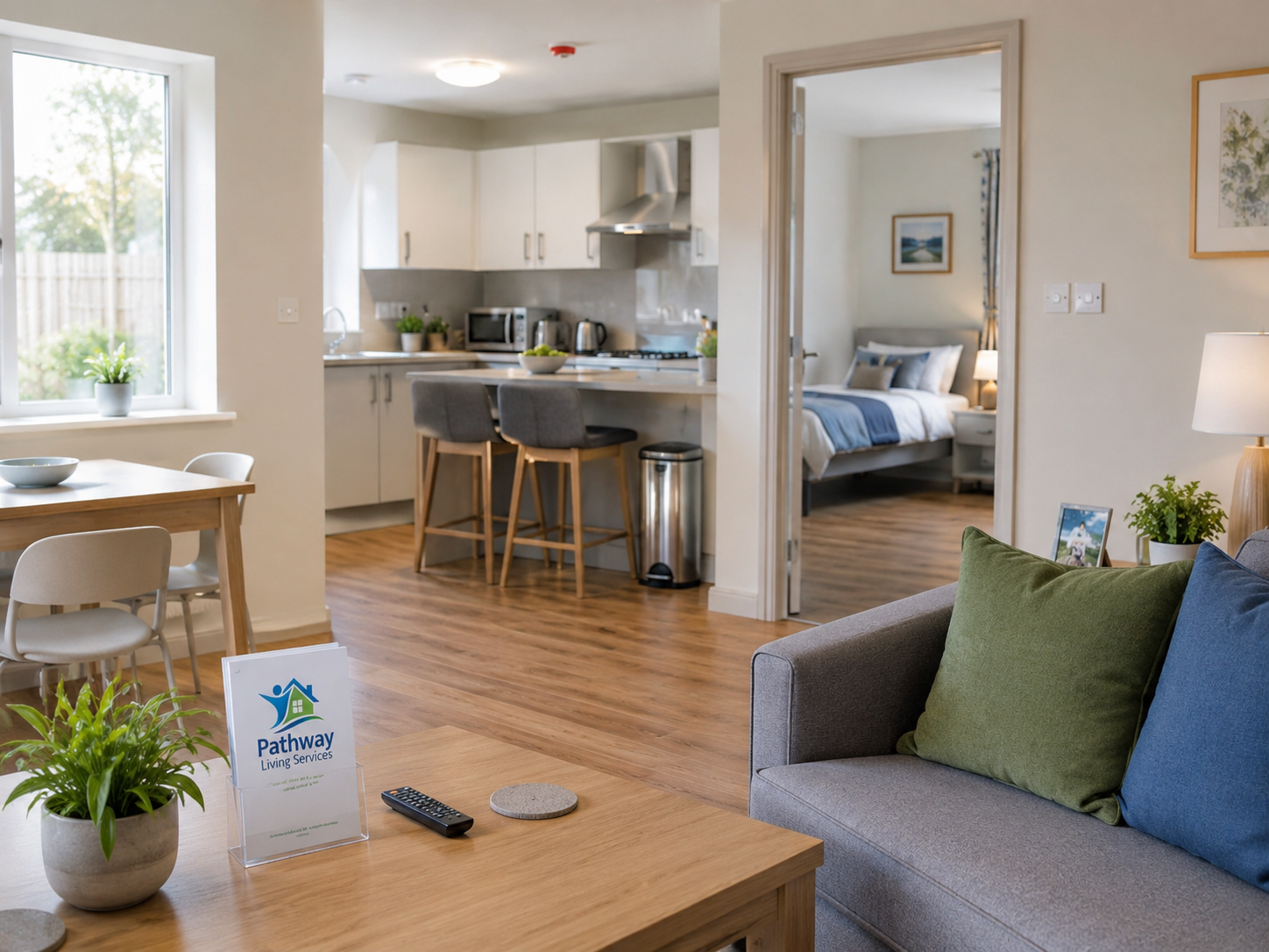 Supported living home environment
