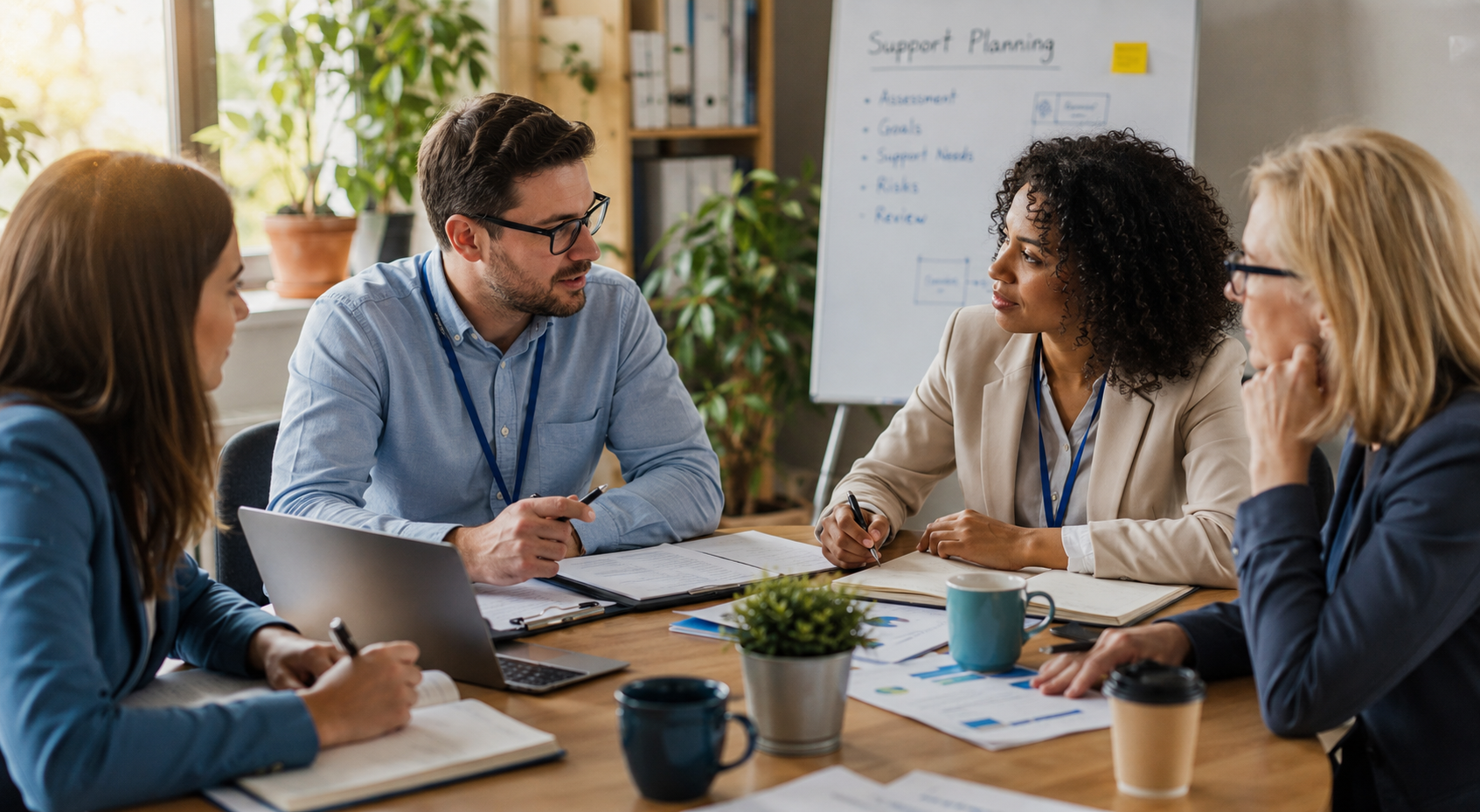 Support planning meeting